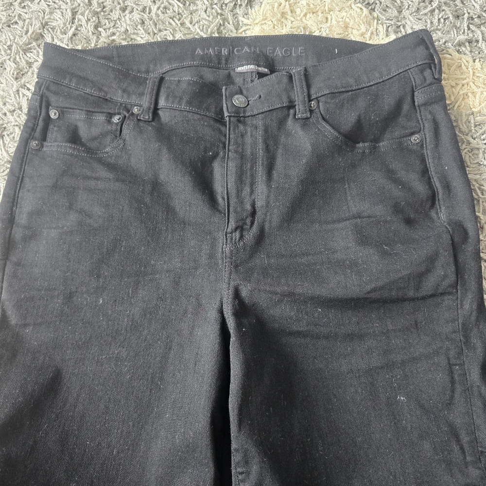 American Eagle Outfitters Black Skinny Jeans - Picture 4 of 8